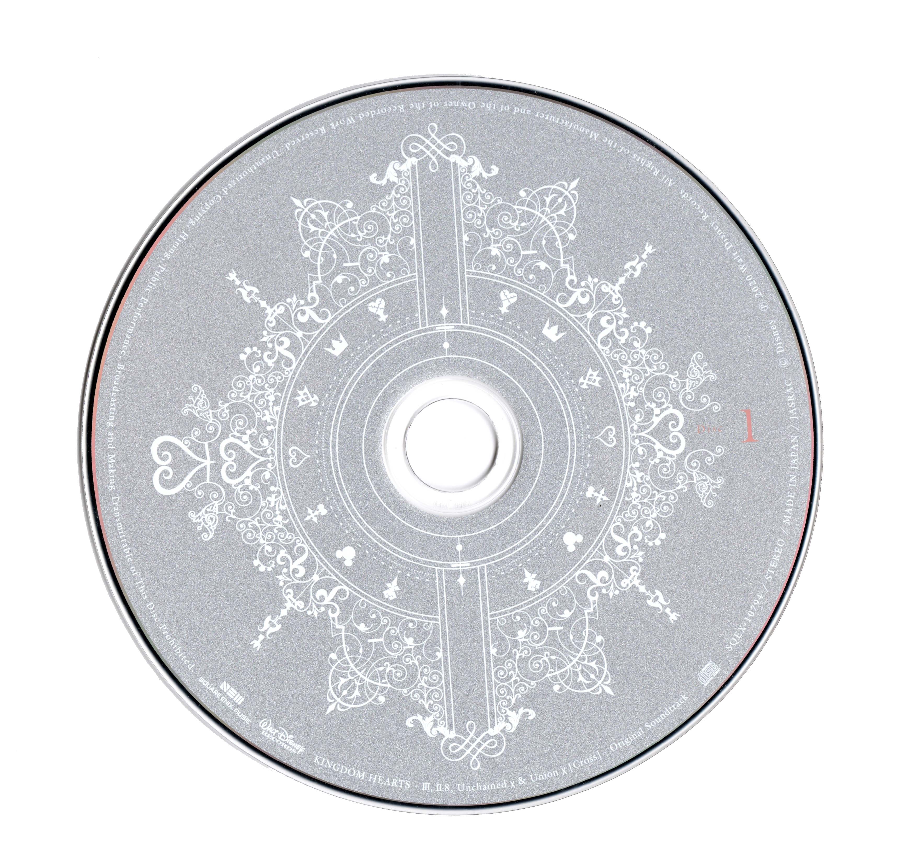 「KINGDOM HEARTS-3,2.8,Unchained×&Union×… KINGDOM HEARTS III, II.8, Unchained union Original Set New